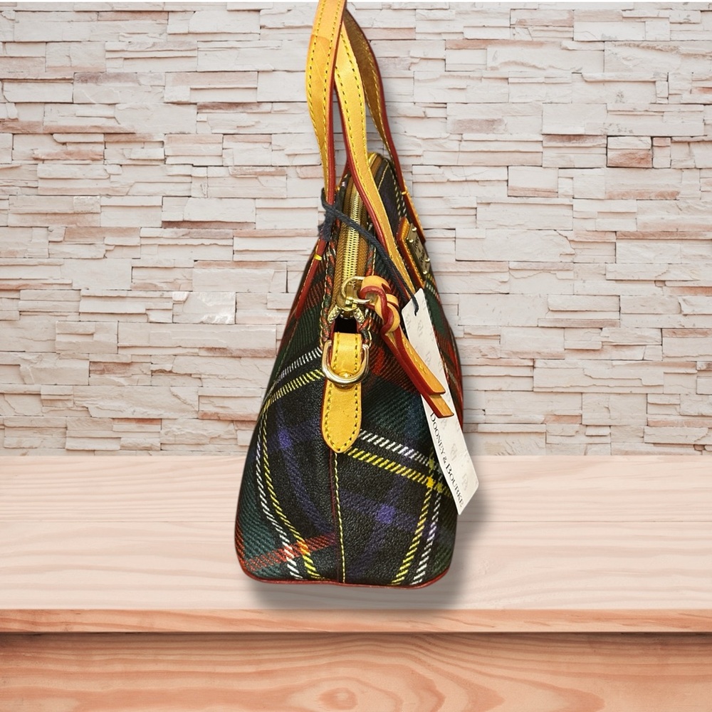 Dooney & Bourke Windsor Small Heidi Plaid Satchel NWT - Picture 4 of 7